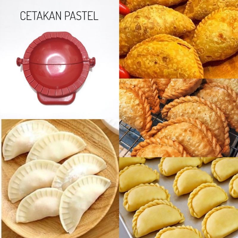 Cetakan Plastik Kue Pastel / Cetakan Adonan Dim Sum Dumpling Pangsit