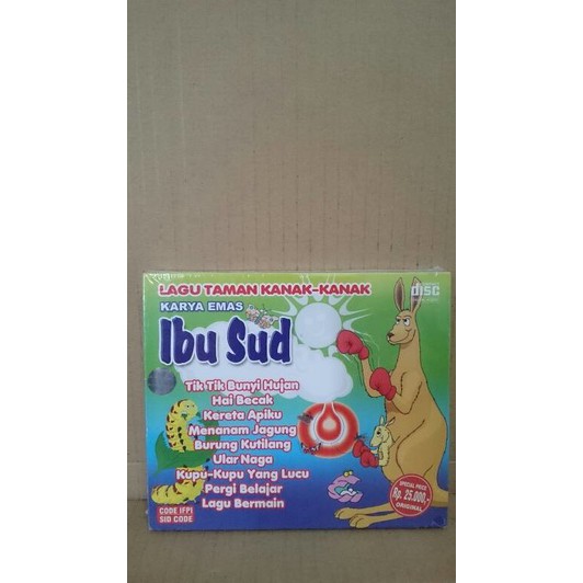 CD ORIGINAL LAGU TAMAN KANAK-KANAK KARYA EMAS IBU SUD