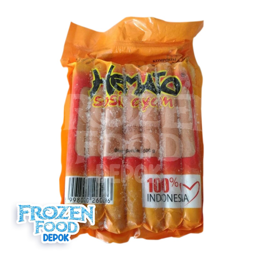 

HEMATO SOSIS BAKAR MINI 500 GRAM