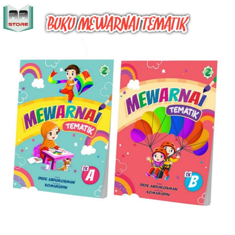 Buku Aktivitas TK/PAUD - Mewarnai Tematik