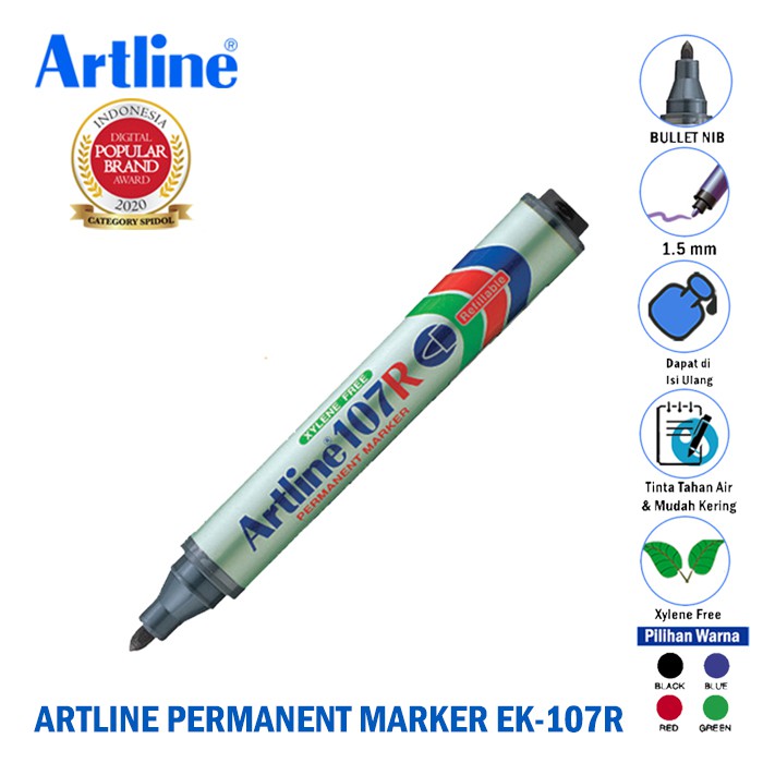 

ARTLINE EK-107R SPIDOL PERMANENT MARKER 1.5MM