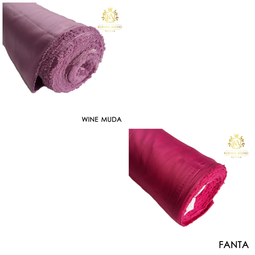 Kain SATIN VELVET Per ROLL X 150CM LEBAR PREMIUM by Roberto Cavali