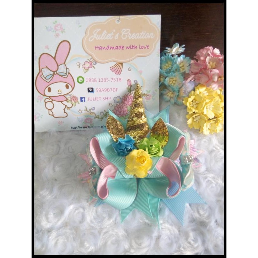 New Jepit Rambut Anak-Anak Unicorn / Jepit Rambut Unicorn