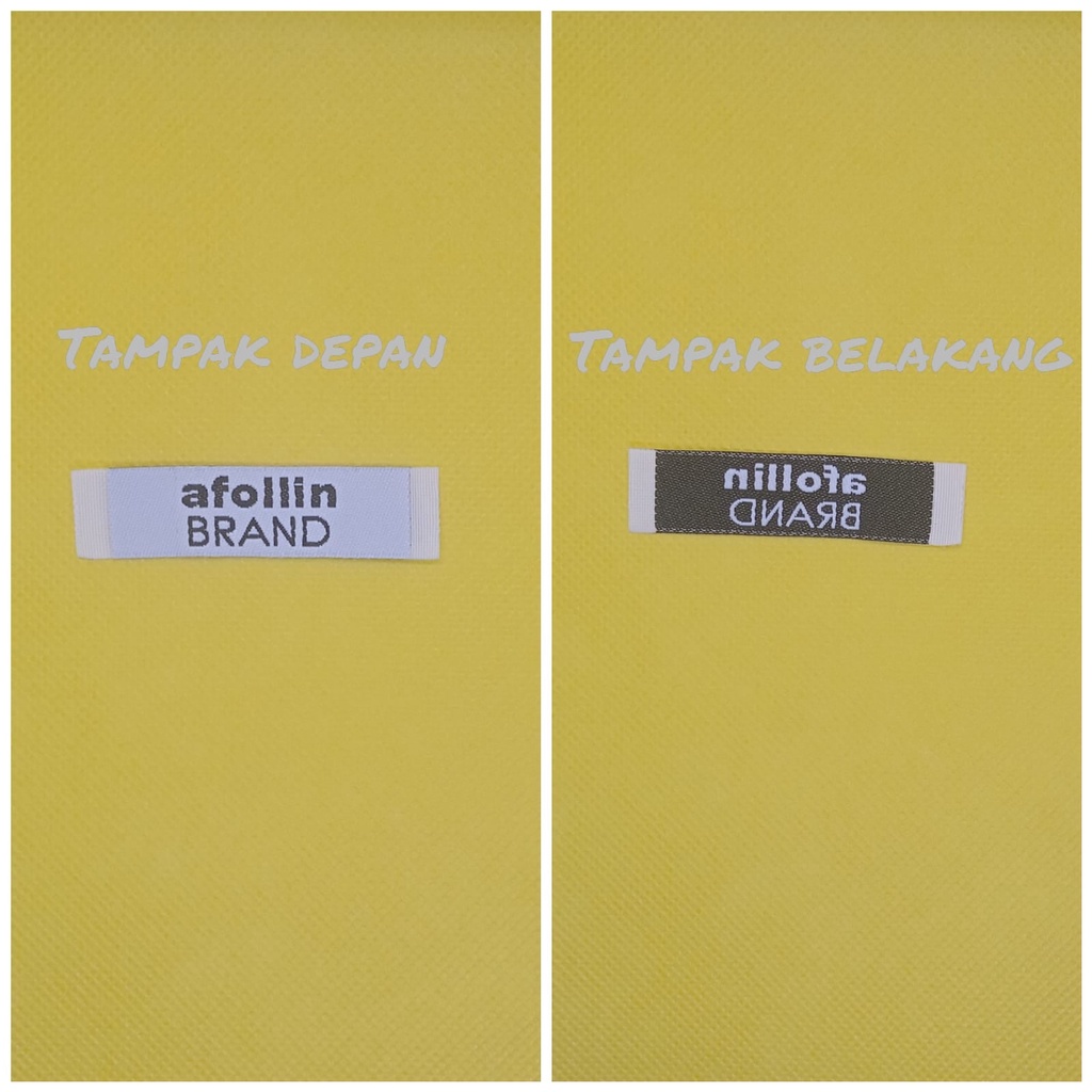 jasa pembuatan label baju