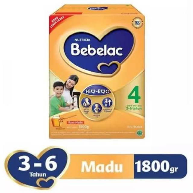 Bebelac 4 Madu 1800gr/Susu Nutricia Bebelac 4 Madu 1800gr
