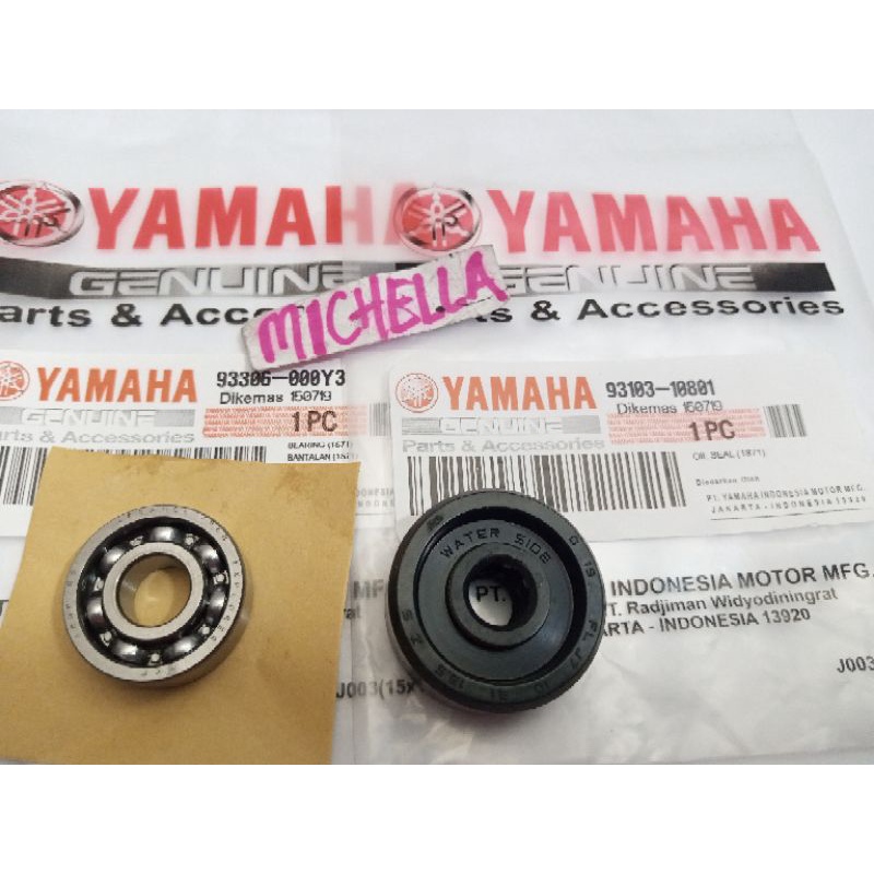 seal water pump + bearing 6000 Vixion,Jupiter MX