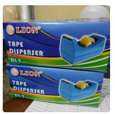 Tempat isolasi sedang / dispenser tape lion no 7