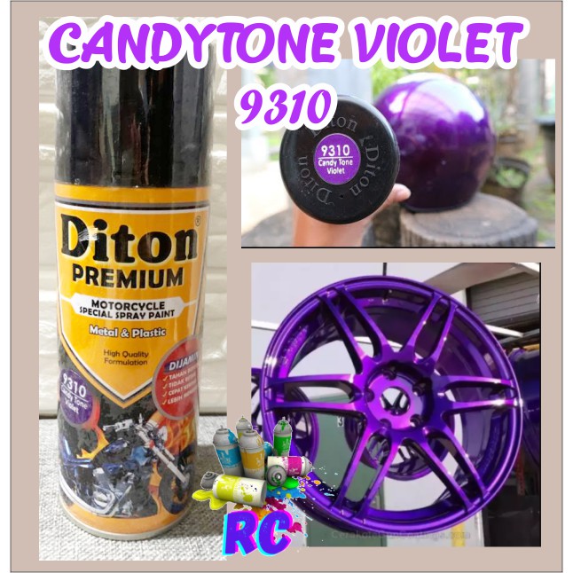 Diton Premium 9310 Candy Tone Violet (Ungu Candy) cat semprot
