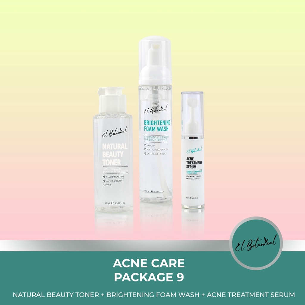 El Botanical Acne Care Package 9