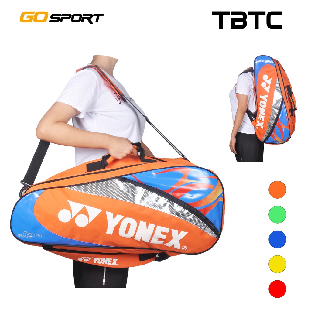 TBTC Tas Raket Badminton Tas Raket Bulutangkis Thermo CORSICA