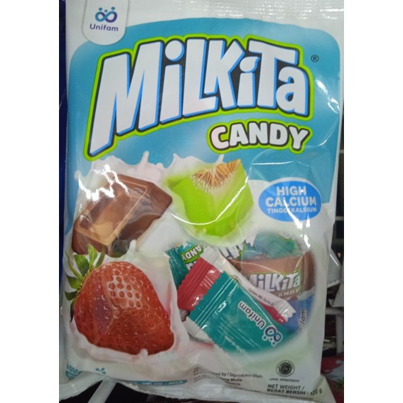 

Milkita Candy Rasa Buah 120 Gram