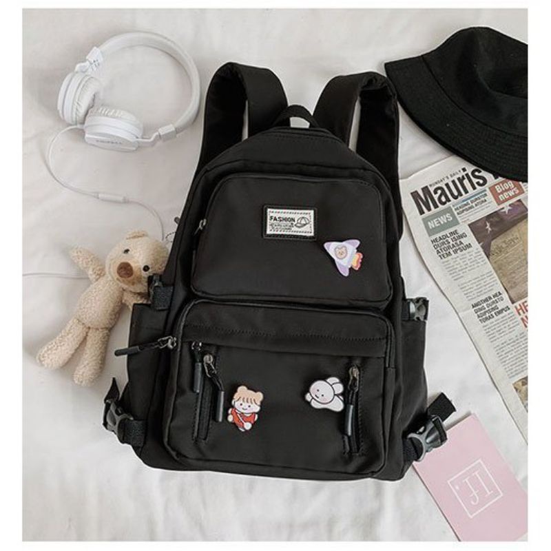 ETALASE KOREA 11/TAS IMPORT MODEL TERBARU/HOT PROMO PRODUK ASLI IMPORT/TAS ANAK CEWEK KOREA STYLE/TAS KOREA AESTHETIC FREE PIN ACRYLIC GANTUNGAN BONEKA DAN STIKER ANIMASI SUPER CUTE/TAS SEKOLAH MODEL KOREA TERBARU/TAS ANAK IMPORT/TAS ASLI IMPORT KEKINIAN