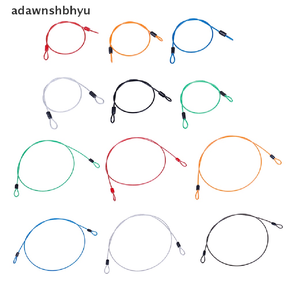 Kabel adawnshbhyu Tali Kawat Baja Untuk Sepeda lock cycling scooter guard Keamanan Bagasi