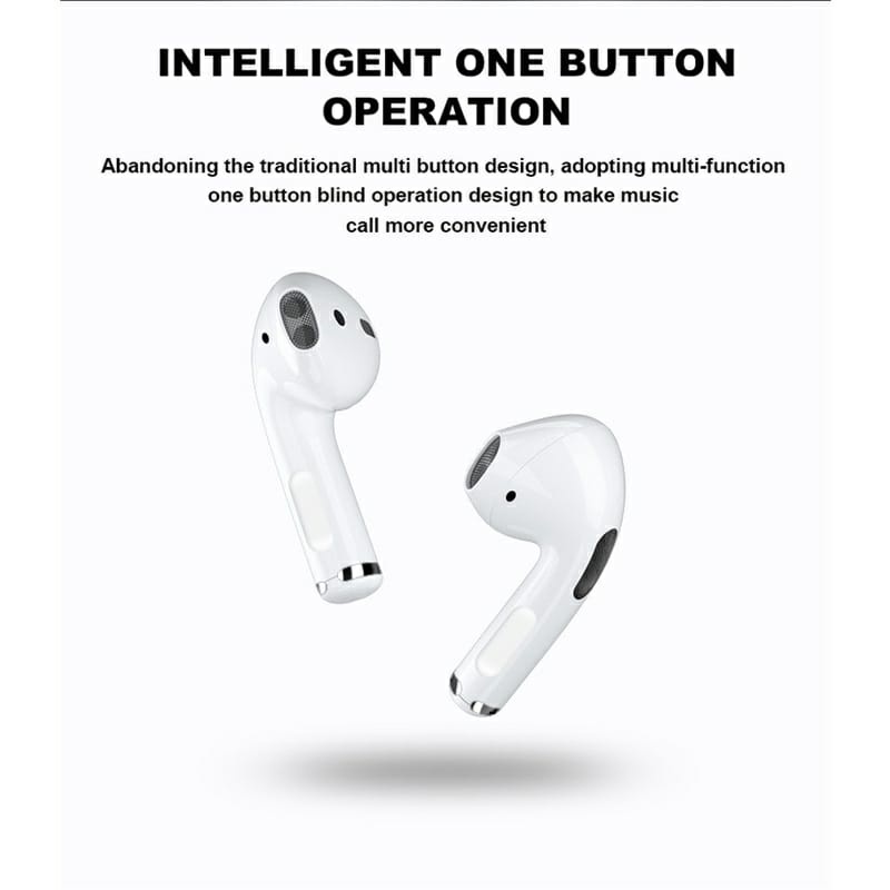 【wireless】 Pro 4 TWS Earphones nirkabel