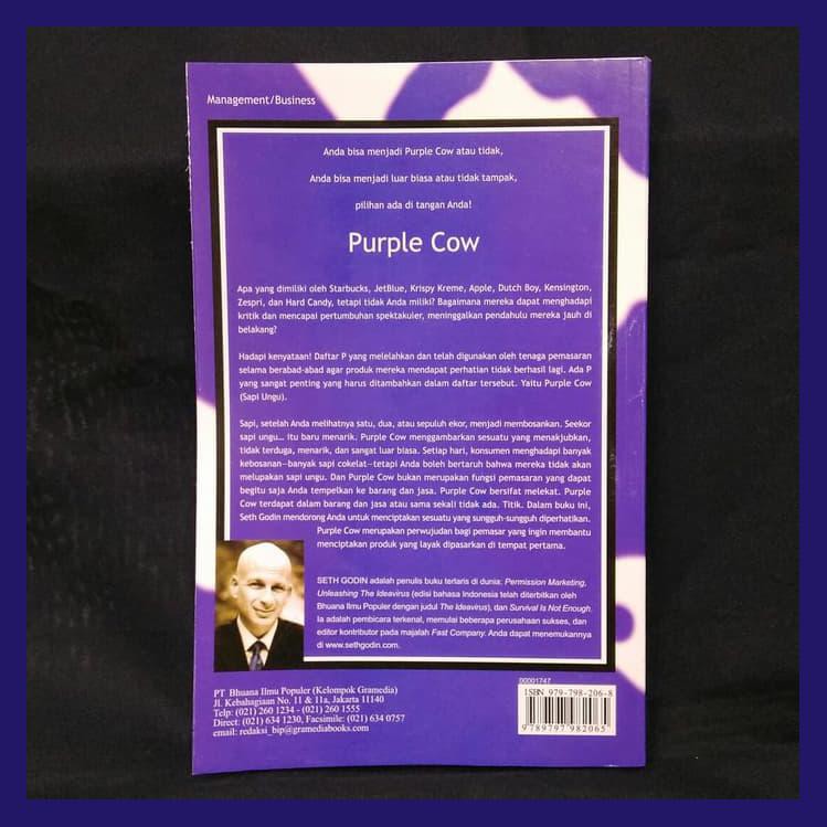 BUKU PURPLE COW - SETH GODIN