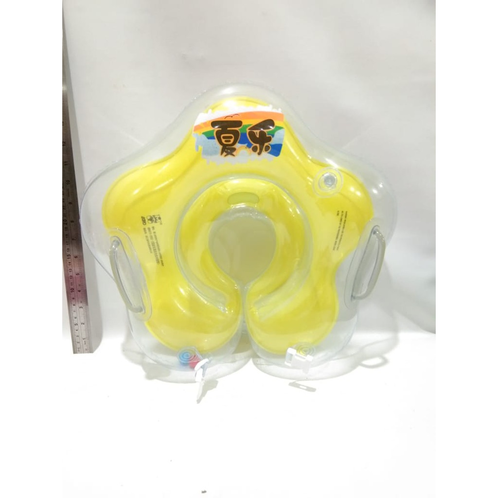 ban leher bayi  -  neck ring bayi - pelampung leher kuning - XLM38M /  a4346