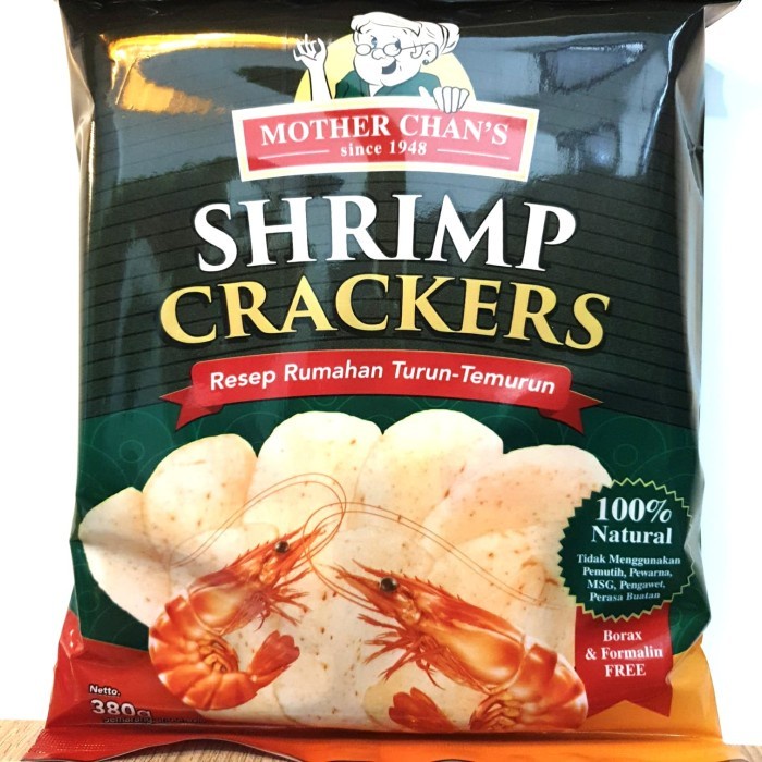 

MOTHER CHAN Kerupuk Udang 500g - Mother Chan's Shrimp Crackers