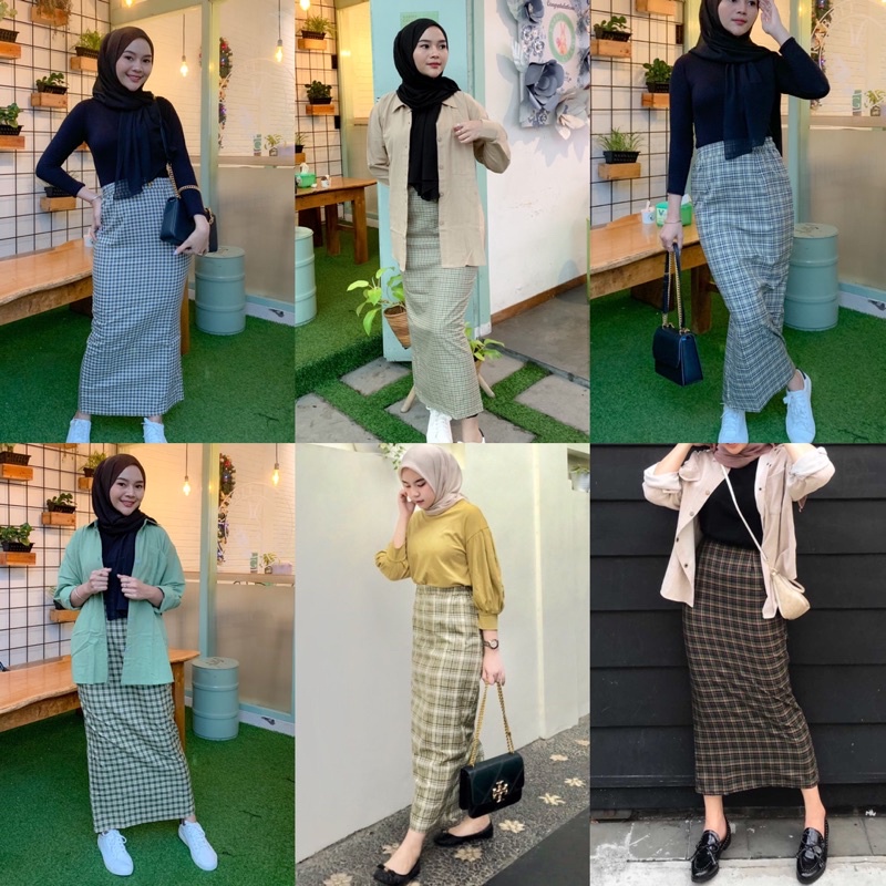 TARTAN SKIRT JUMBO BY VITAFA ID