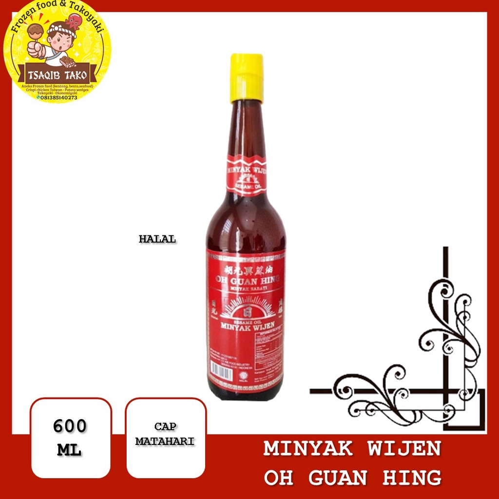 

PROMO Minyak Wijen Oh Guan Hing 600ML