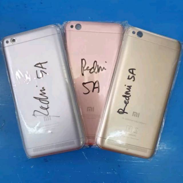 BACKDOOR BACKCOVER CASING BELAKANG XIAOMI REDMI 5A DUAL SIM ORIGINAL
