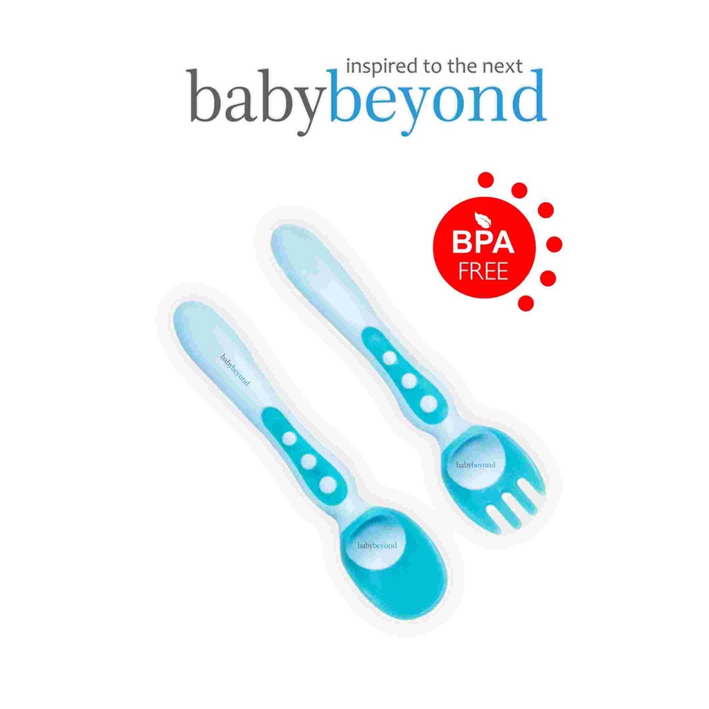 BABY BEYOND SOFT TIP HEAT SENSITIVE CUTLERY / BB1059
