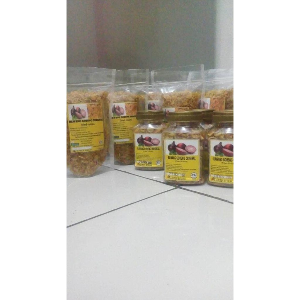 

Bawang Goreng Ariginal Tanpa Campuran 500Gr