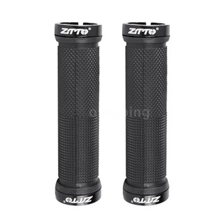 1 Pasang Grip Stang  Sepeda  MTB  Anti Slip Bahan Karet 