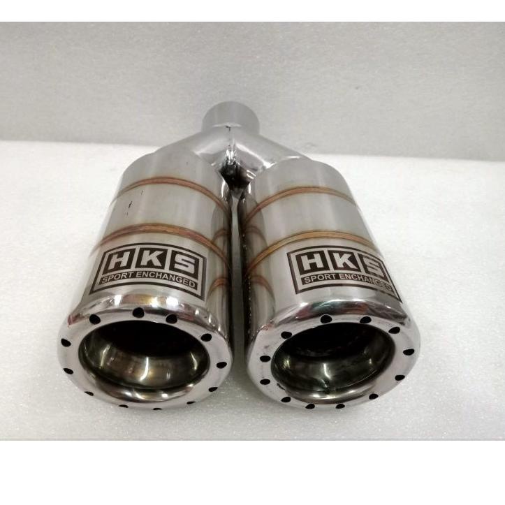 COD  9.9 KNALPOT MOBIL RACING HKS CABANG 2 SUARA BASS ADEM [KODE 441]