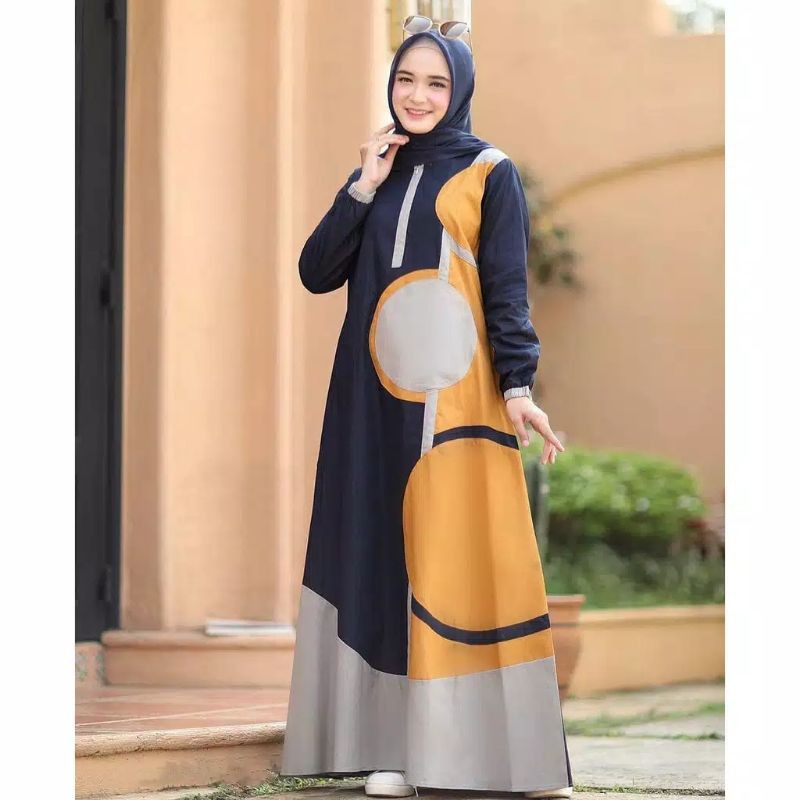 Jovita maxy dress baju gamis pakaian wanita fashion muslim