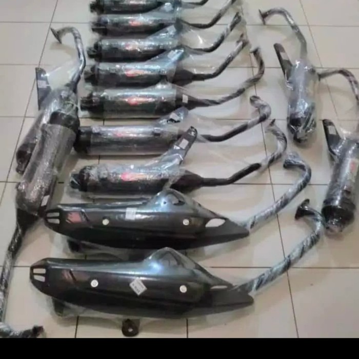 knalpot bobokan racing Vario 150 LED 125 lama LED mber/di gas adem