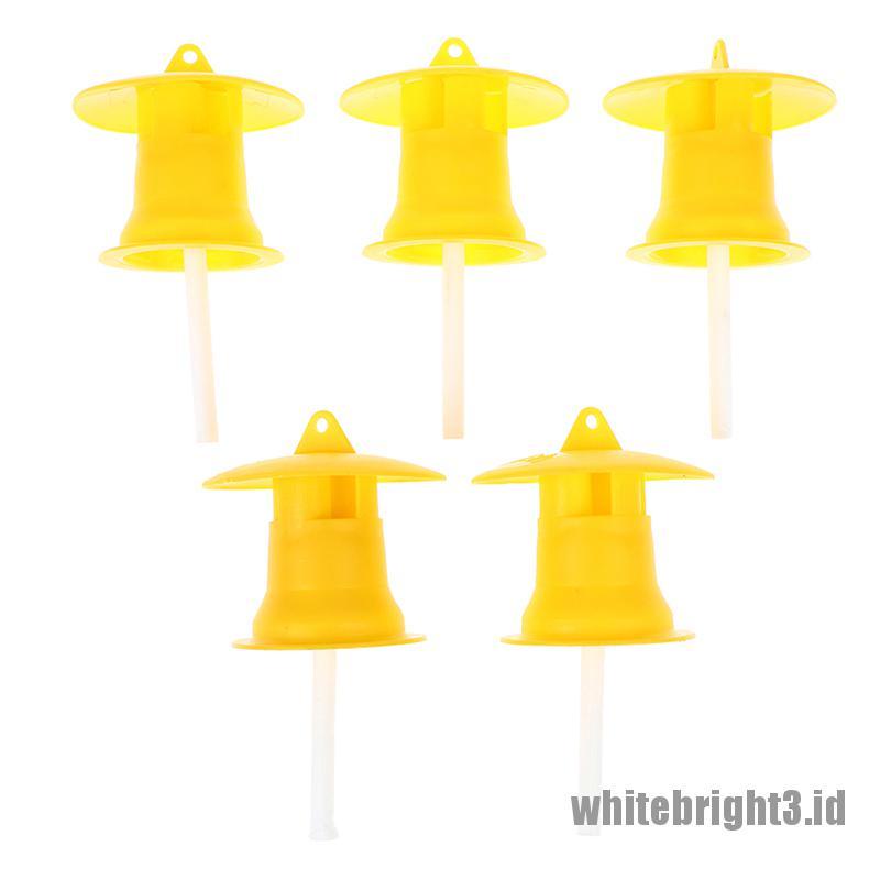 ❤White3 Warna Putih❤ 5pcs Alat Perangkap Lalat / Serangga