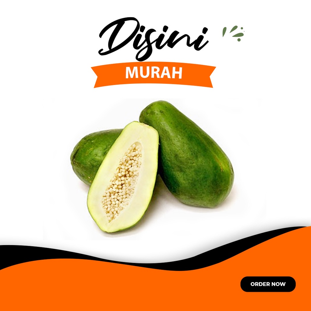 

pepaya muda per buah
