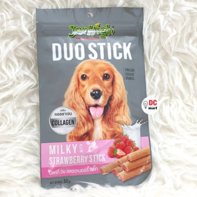 dc-Jerhigh DUO STICK 50Gr / Snack Cemilan Anjing Dog Treats