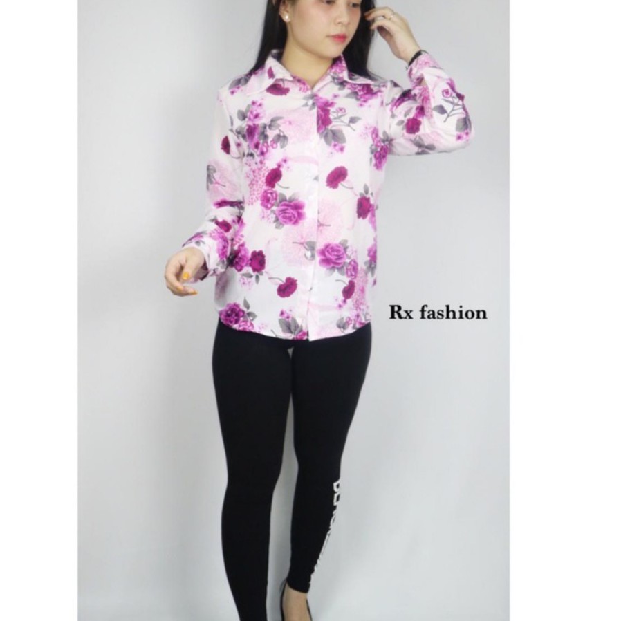 RX FASHION - KEM MOTIF BUNGA BAHAN MAXMARA