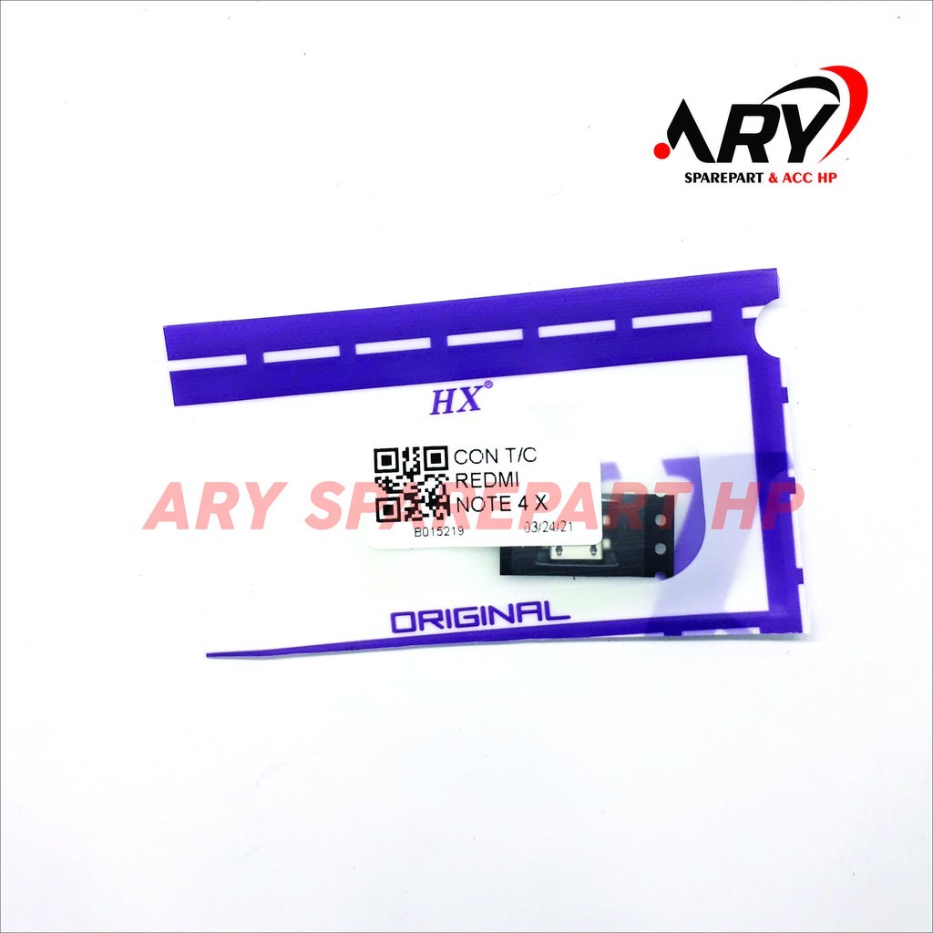 PLUG IN KONEKTOR CHARGER REDMI NOTE 4X