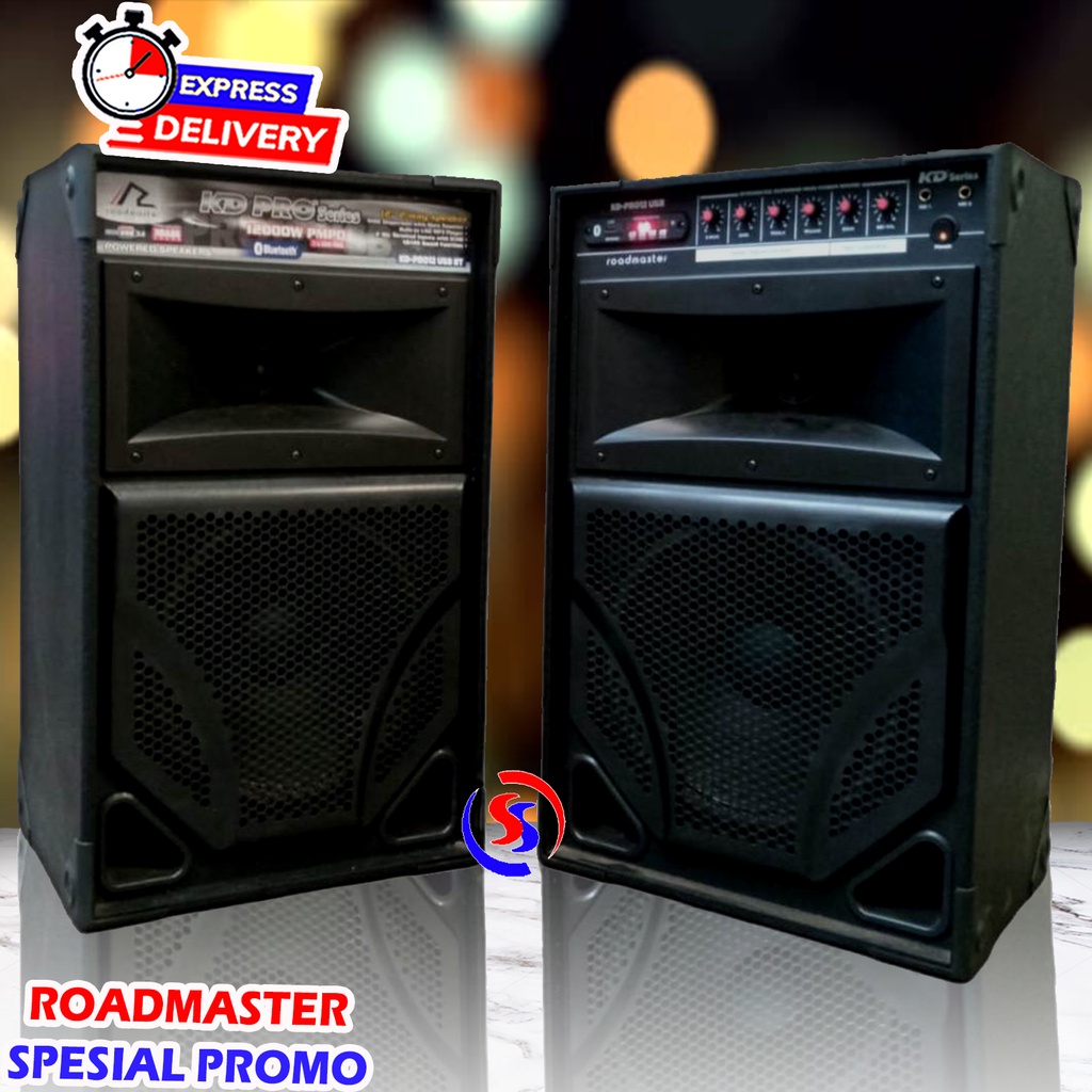 SPEAKER BLUETOOTH ACTIVE ROADMASTER KD PRO 12 GRATIS SERVICE 12 BULAN