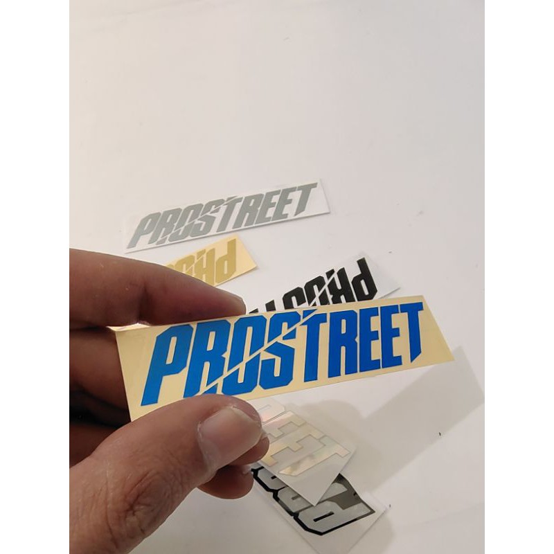 STICKER PROSTREET CUTING KECIL/MINI 7,5 CM