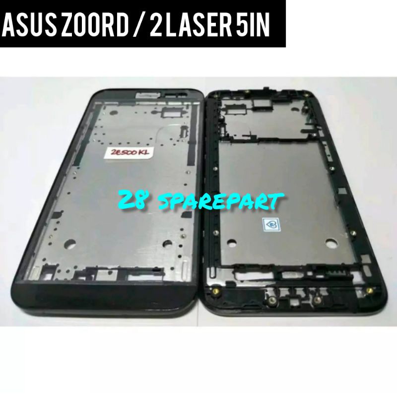 FRAME LCD / TULANG TENGAH ASUS Z00RD ZENFONE 2 LASER 5IN ORIGINAL