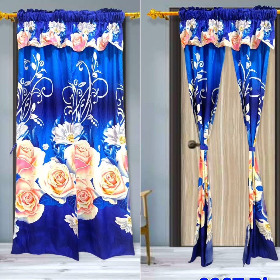 Gorden Serut shaby / gorden serut motif bunga gorden serut murah bisa cod