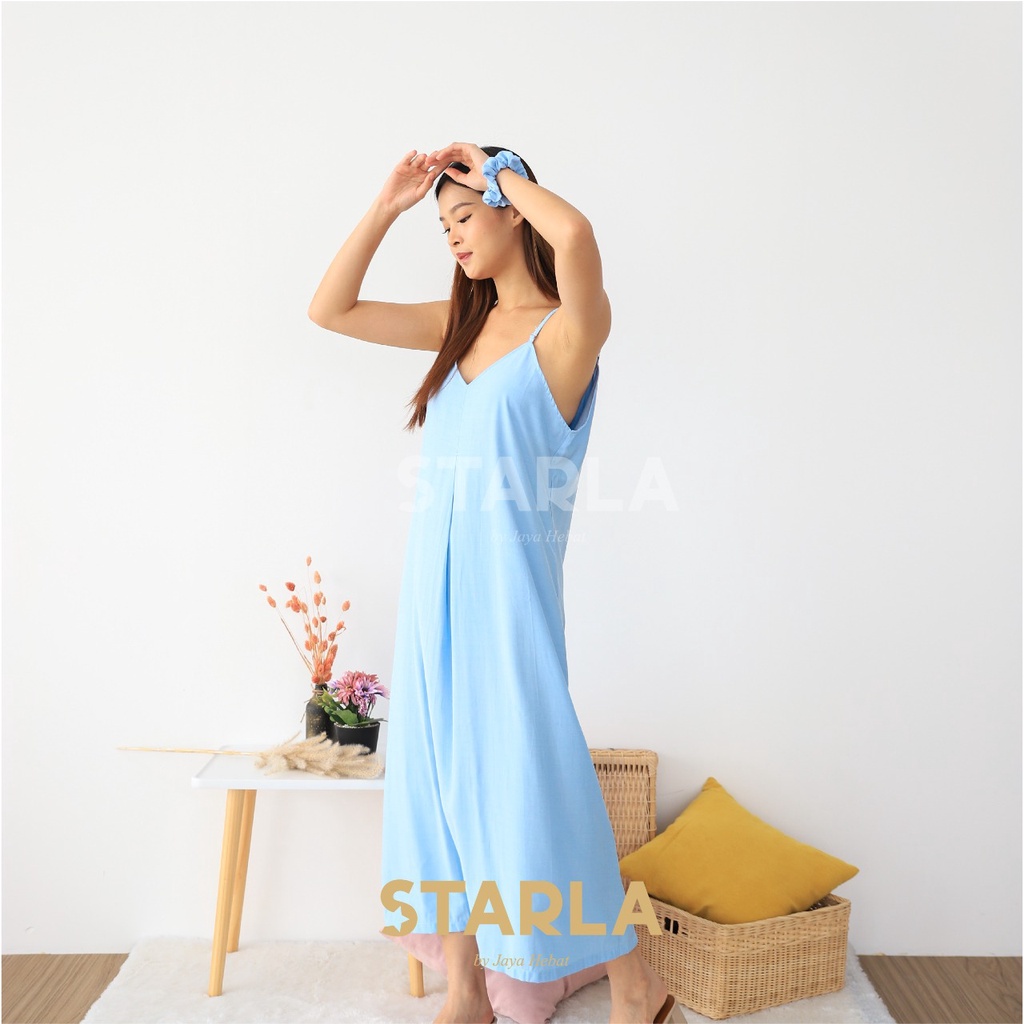 LONG DRESS LINGERIE SEXY TANKTOP WOMEN LINGERIE WANITA BAJU TIDUR WANITA NARA STARLA