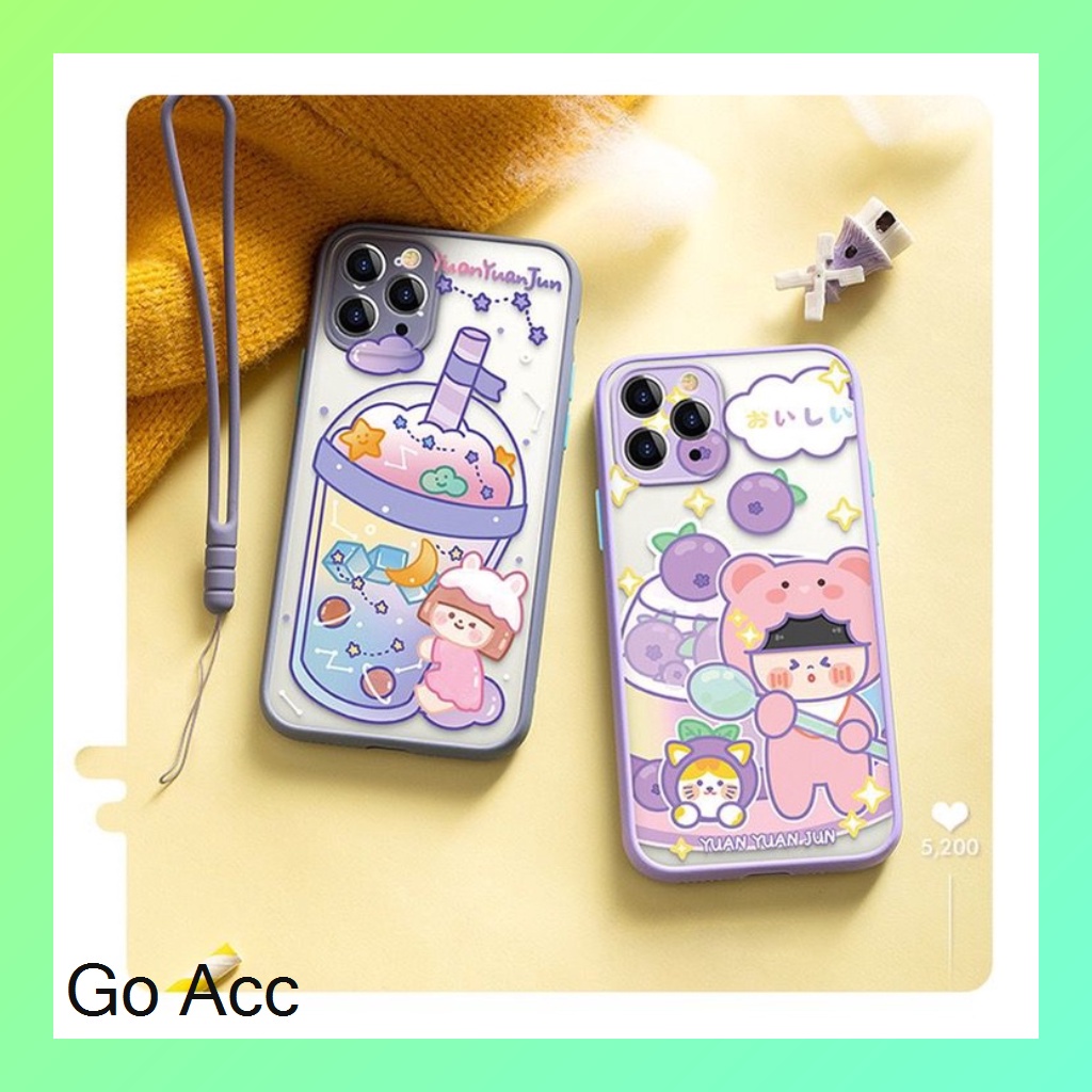 Lens Cover Case Camera Protector Case Hitam Hello Kitty HK Oppo A16 A37 Neo 9 Samsung A03s Vivo Y21s/Y33s Infinix Hot 9 Play 10 Play Note 10 Pro FM13 FM14 FM15 FM17