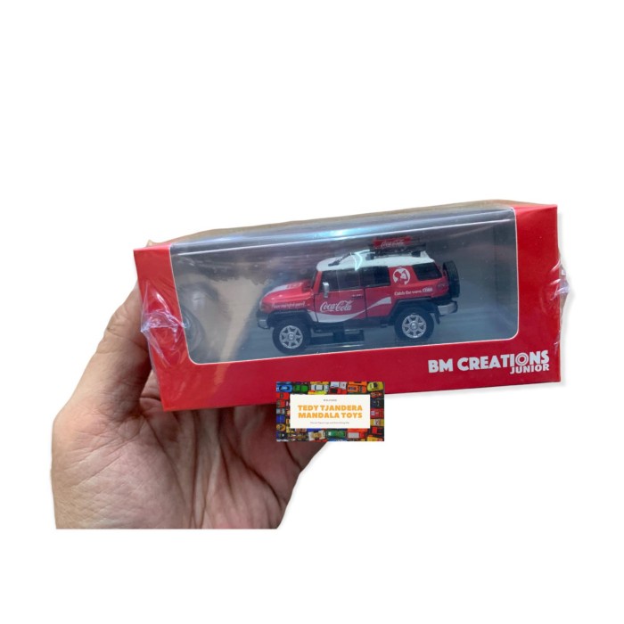 BM Creations Junior Toyota FJ Cruiser Coca Cola