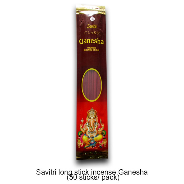 Dupa/Hio India Harum wangi Savitri Long Stick Incense 50 stick/Pack Ganesha