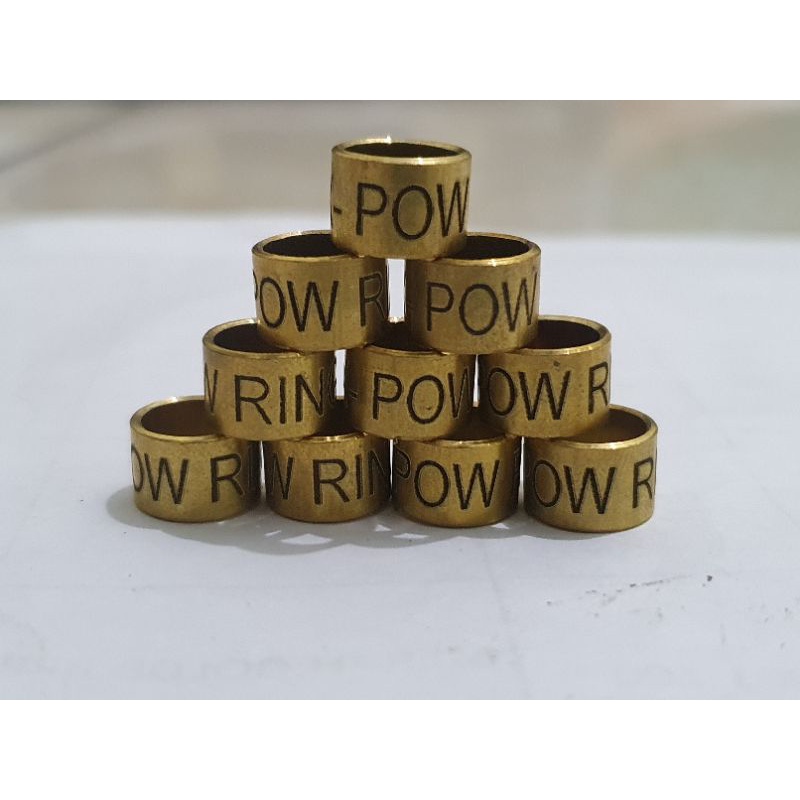 Ring Burung Baja Kuningan Merpati