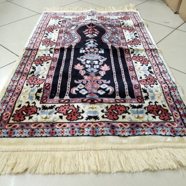 sajadah yakar karpet klasik/sajadah turki premium/sajadah yakar wangi