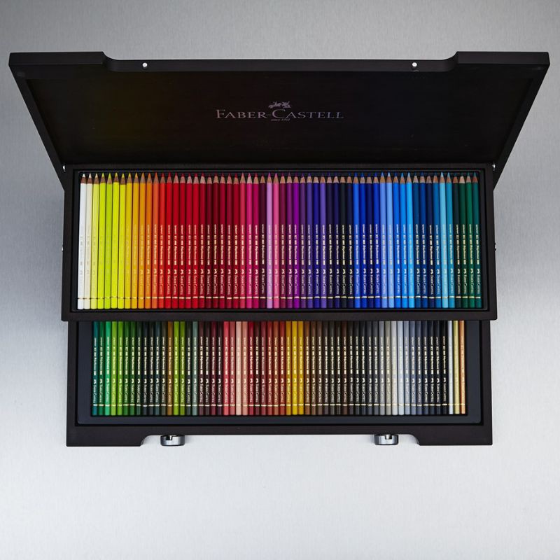 

polychromos wooden case 120 colour | faber castell Special Promo