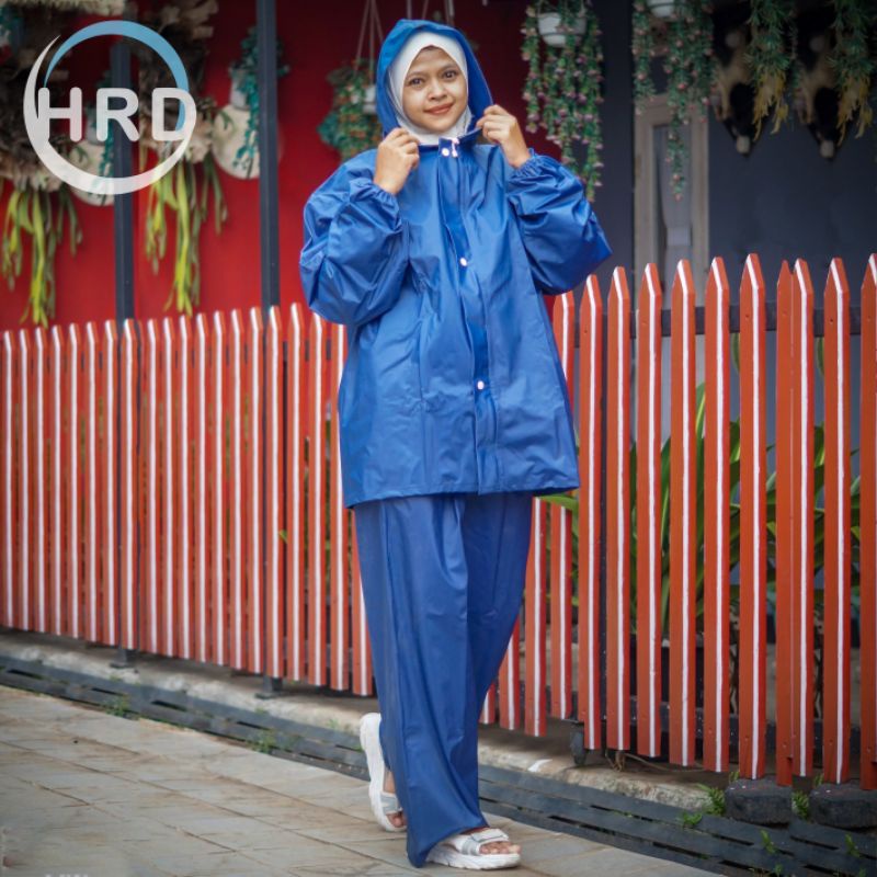bergaransi Jas hujan HRD terlaris bandung bahan teball