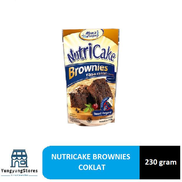 

Nutricake Brownies Coklat / Keju / Moka / Red Velvet 230 gram TERLARIS TERPERCAYA ORIGINAL