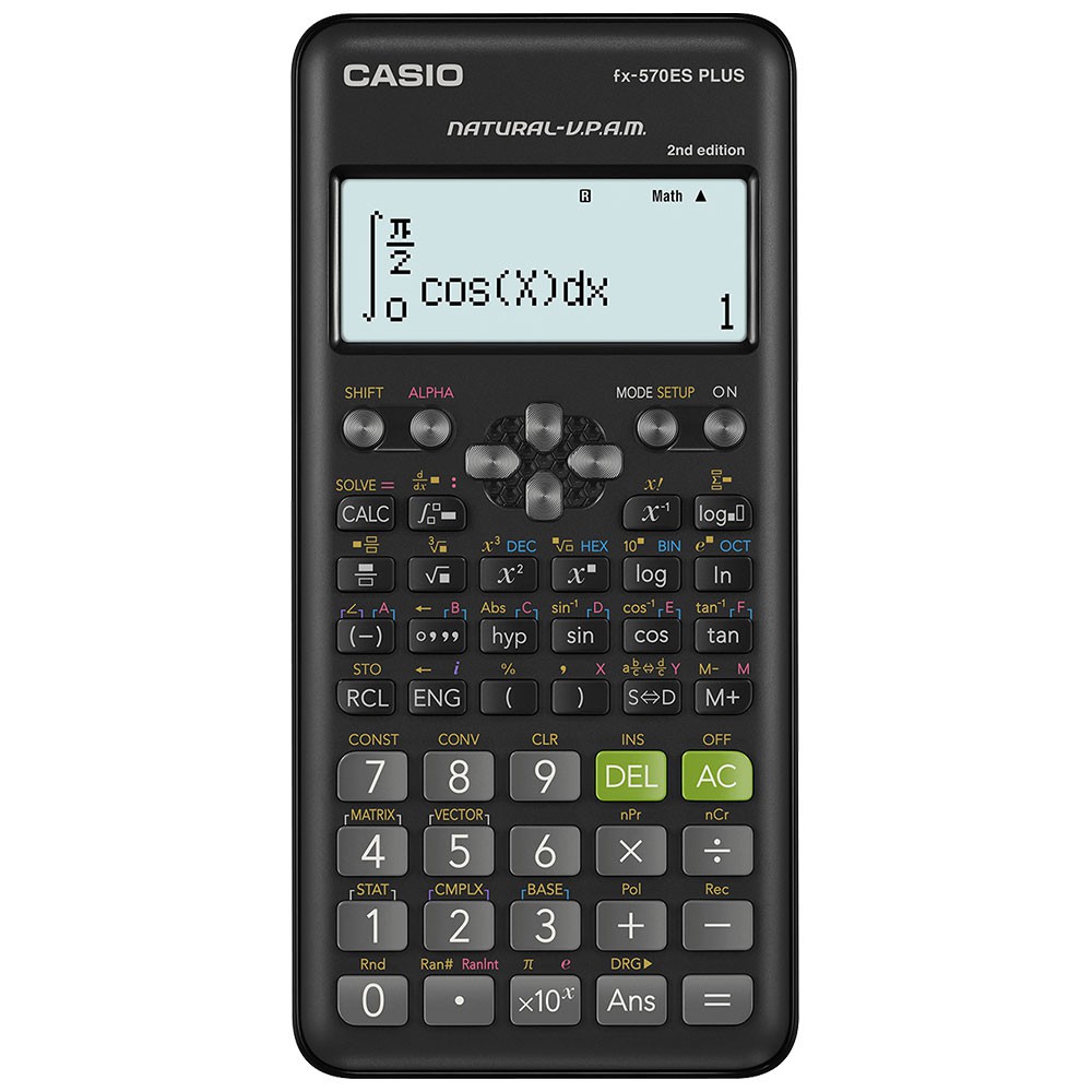 

Casio Calculator Scientific FX 570 ES PLUS-2nd Edition