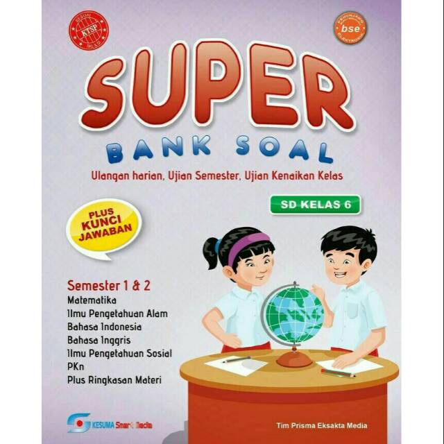 Super Bank Soal Kls 6 Sd Plus Lembar Jawaban Semester 1 2 Shopee Indonesia